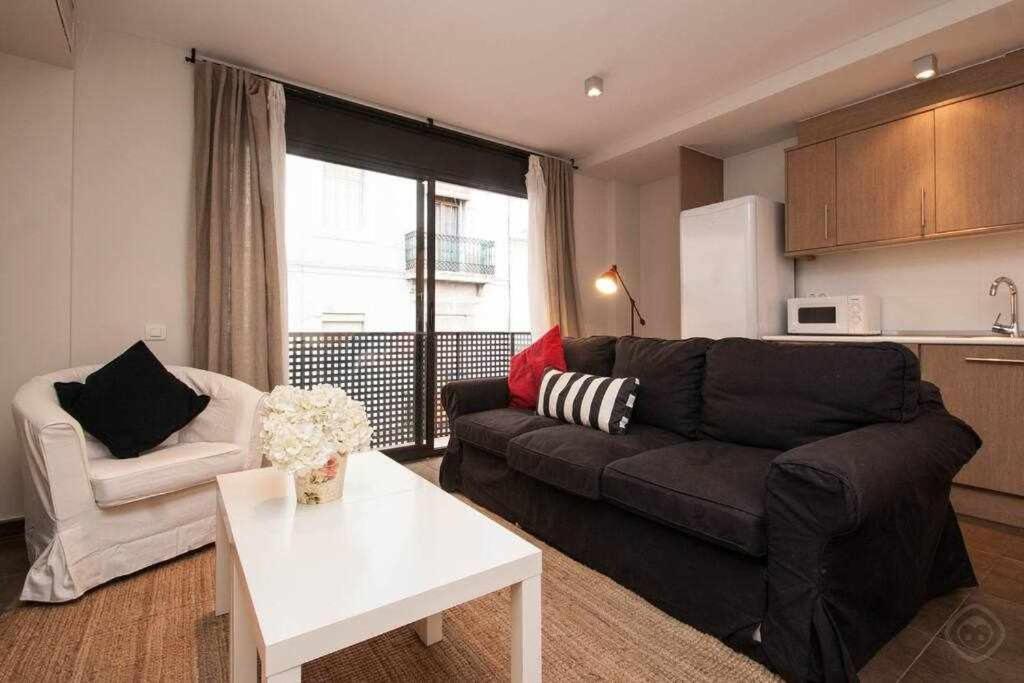 Port VII Apt Centrico Acogedor W Balcon 23 Barcelona Buitenkant foto